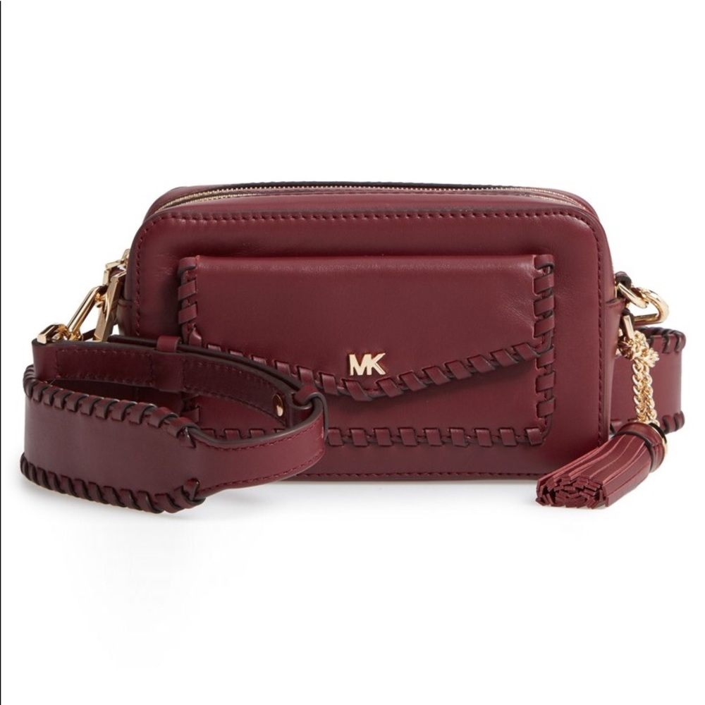 Michael kors burgendy bag